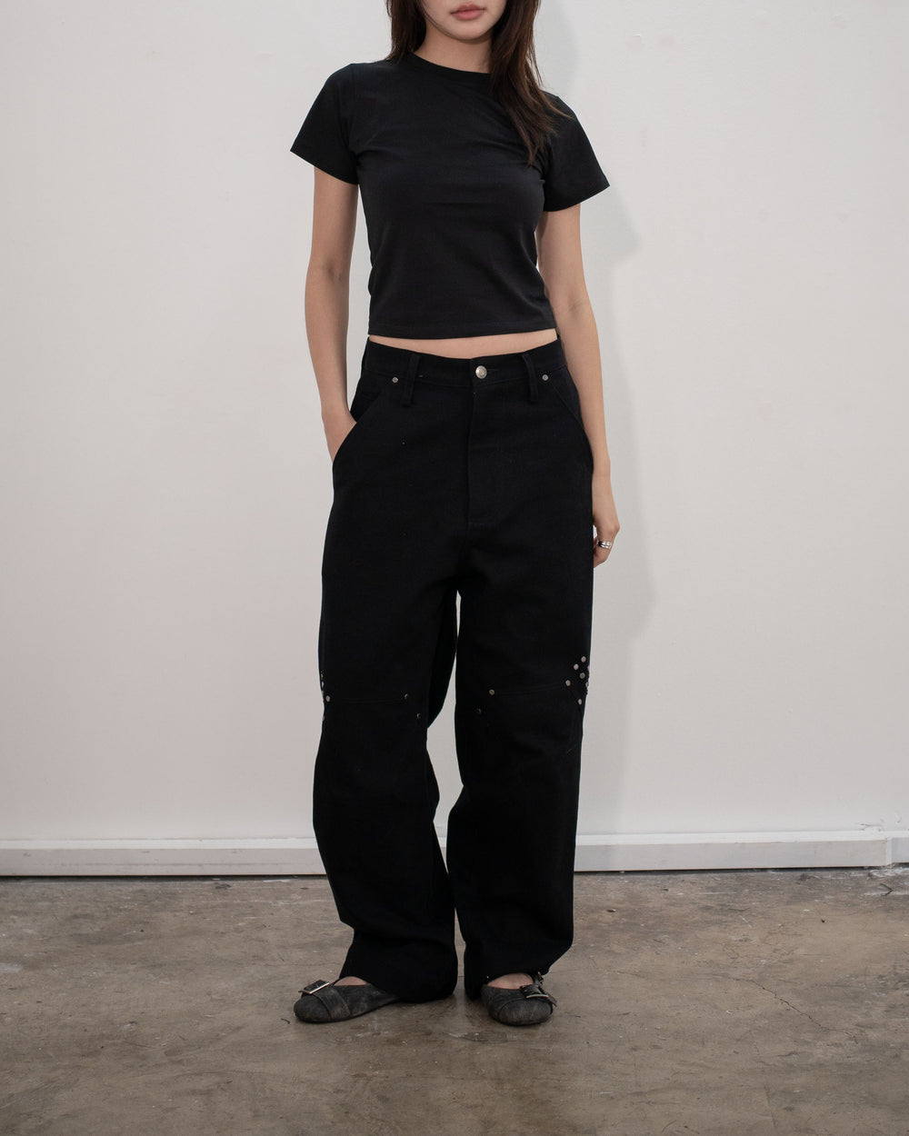 IMP, black baby t-shirt