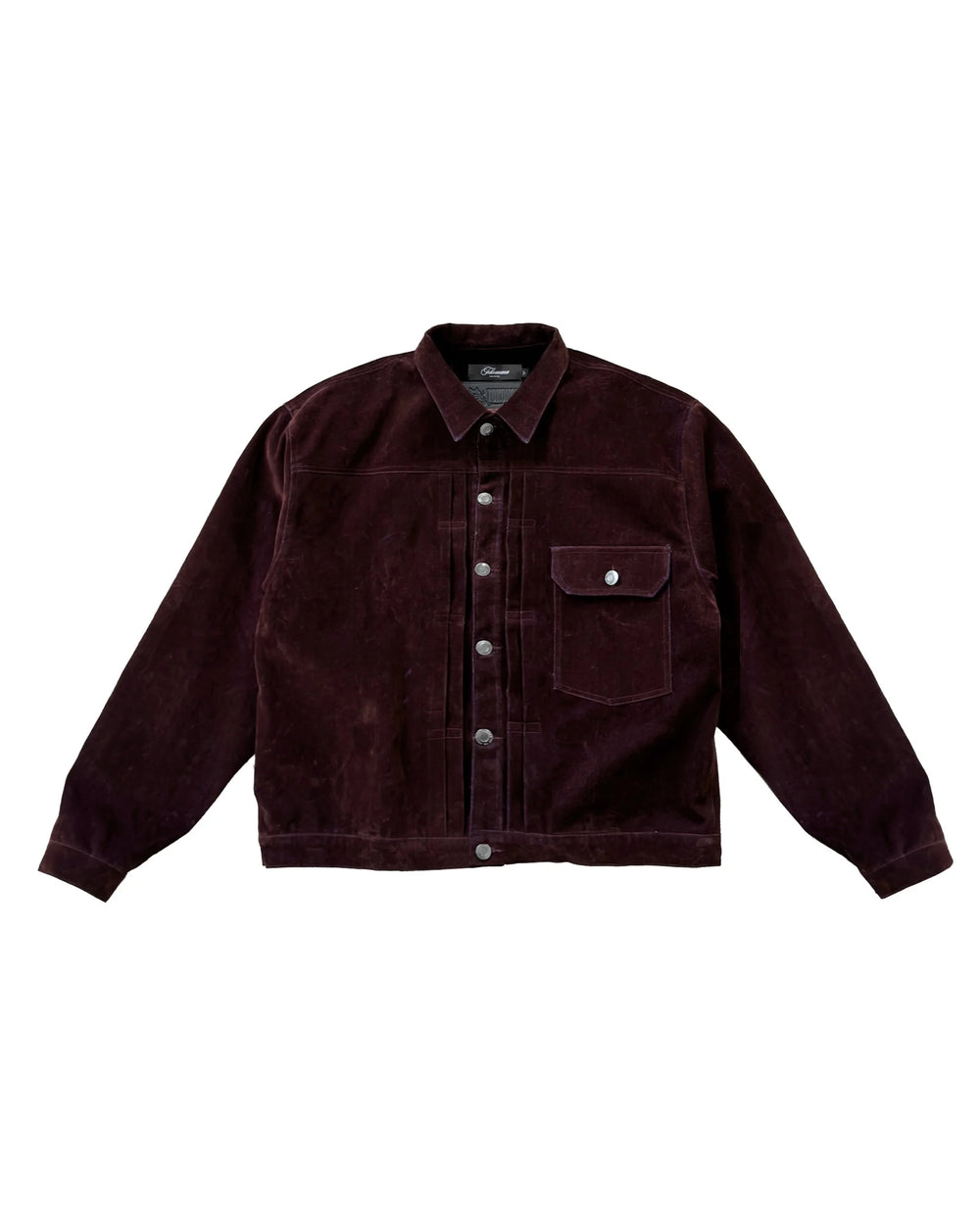 FRANK, type-1 flocked denim jacket