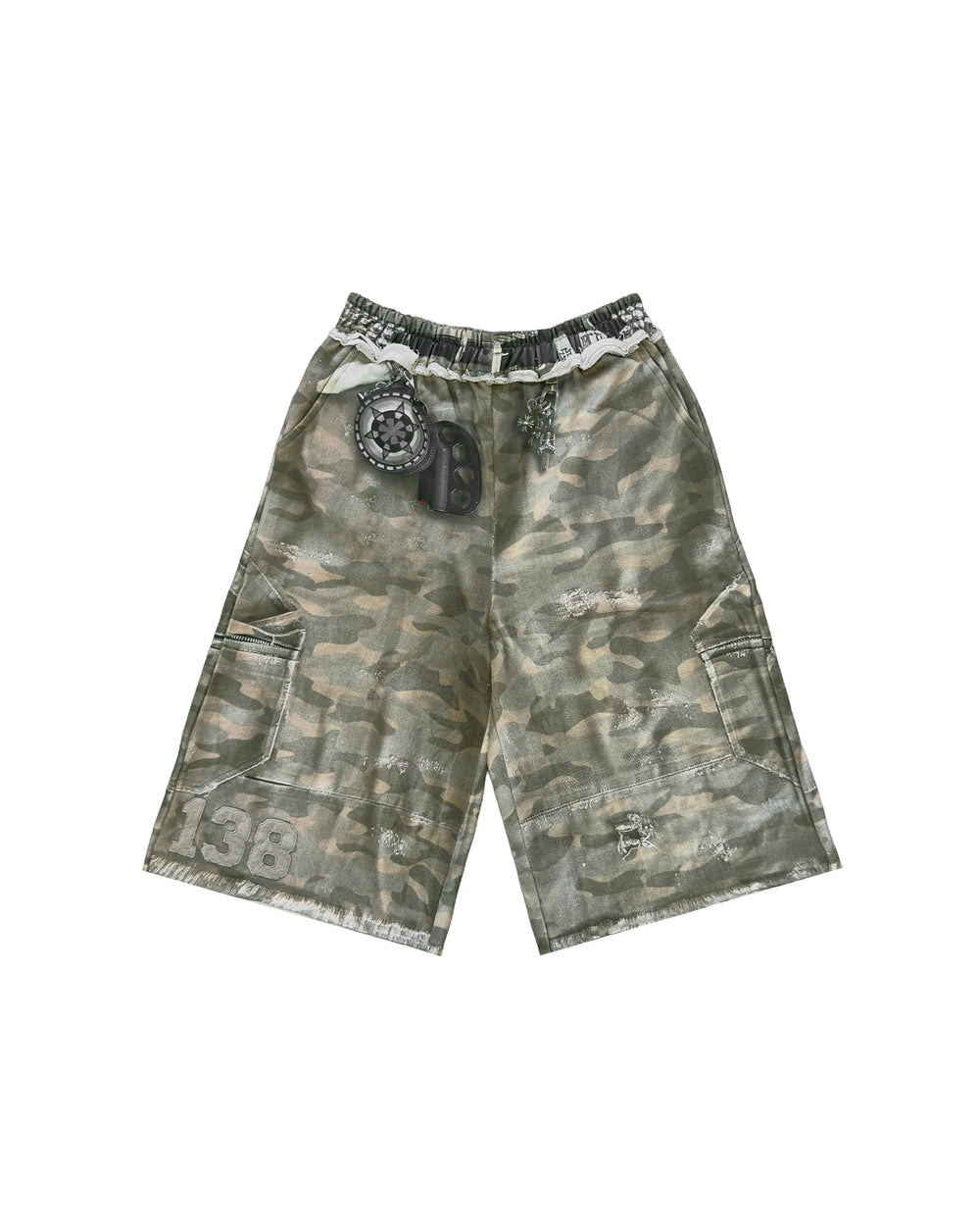 SWEAT, trompe l'oeil shorts
