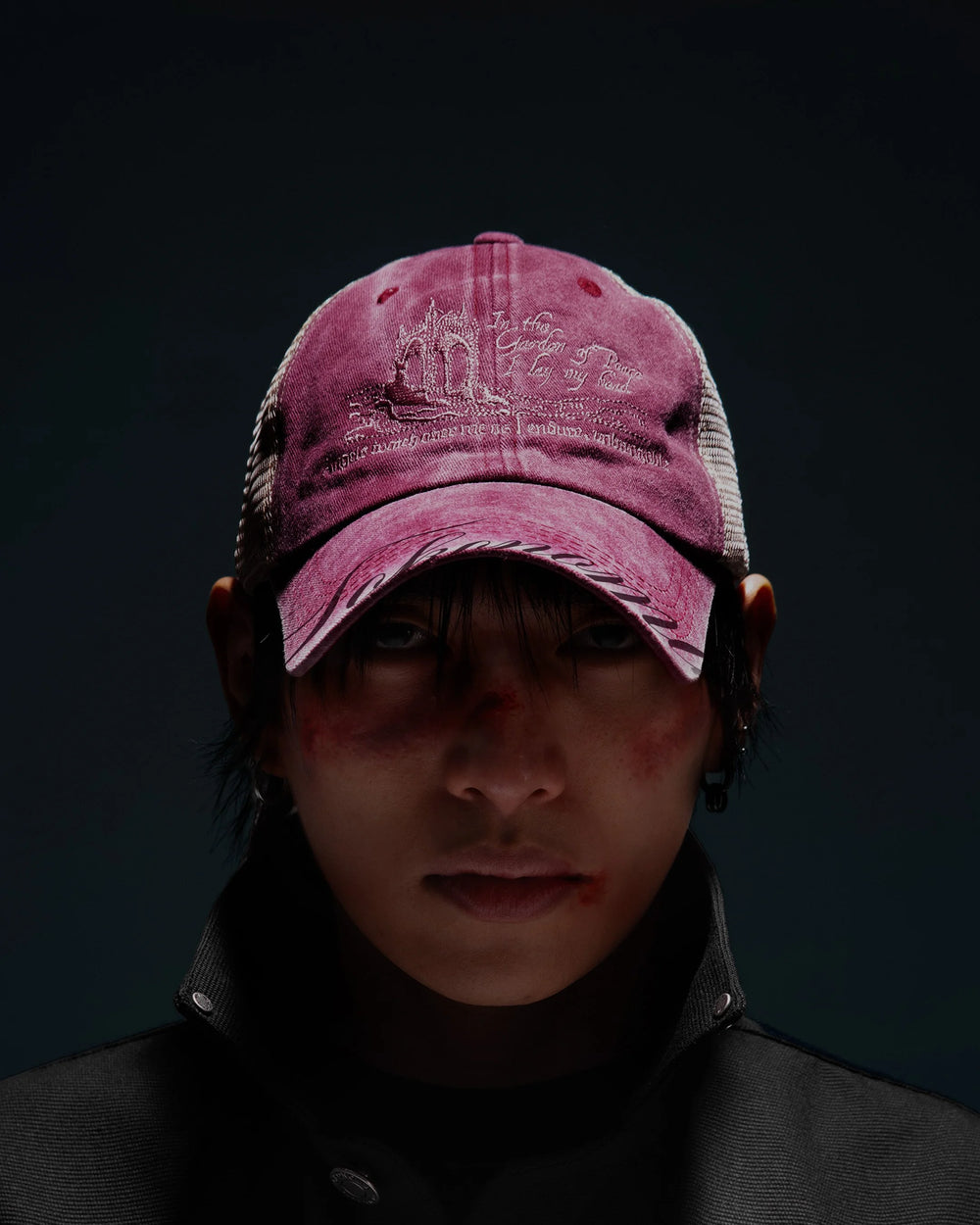 PEACE, trucker hat