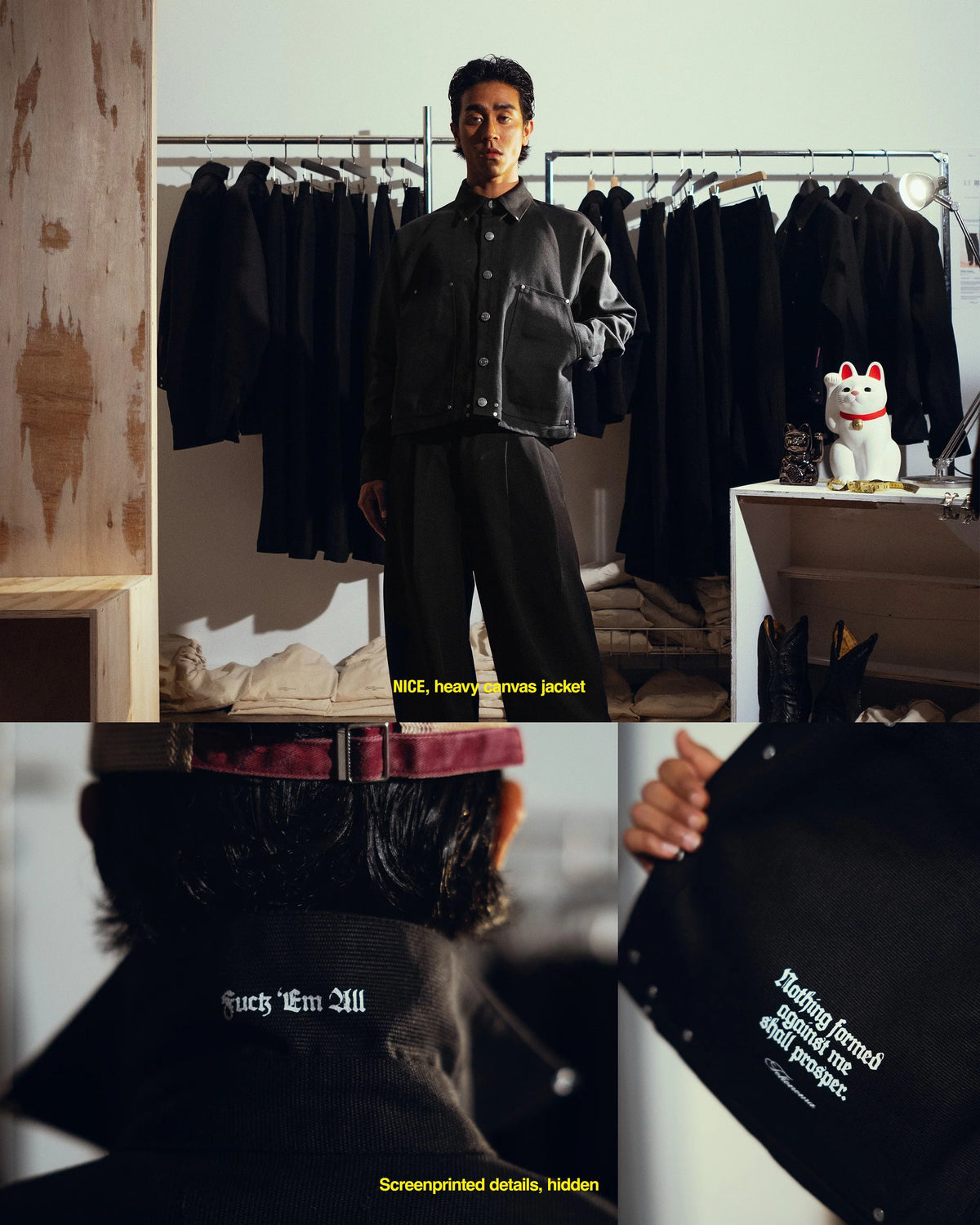 NICE, heavy canvas jacket