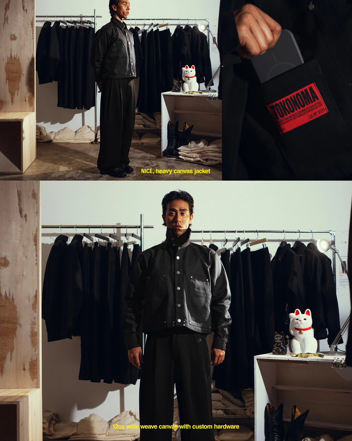 NICE, heavy canvas jacket