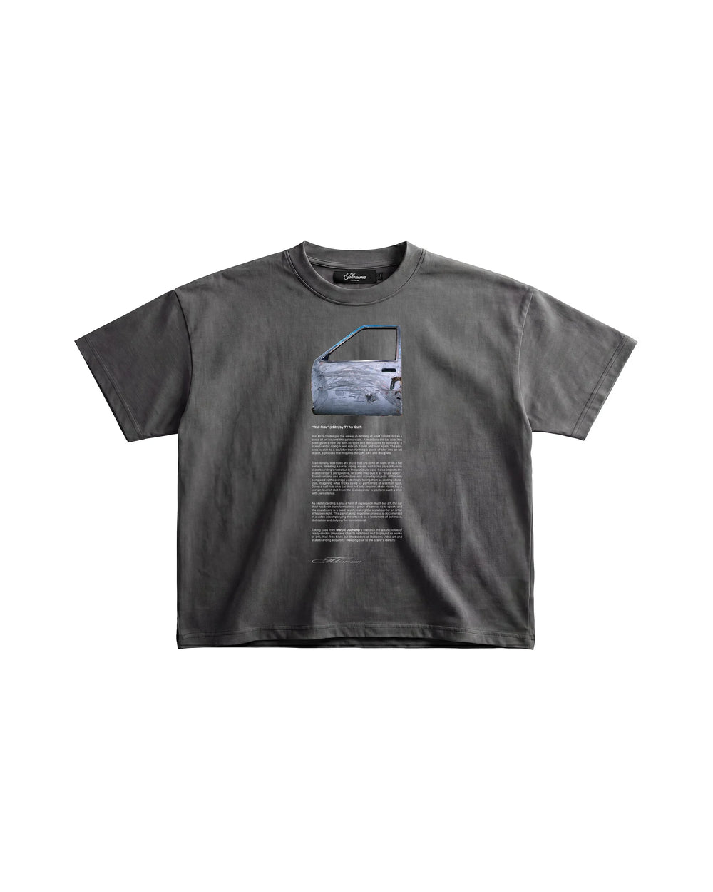 WALL RIDE, heavyweight t-shirt