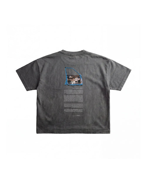 WALL RIDE, heavyweight t-shirt, back