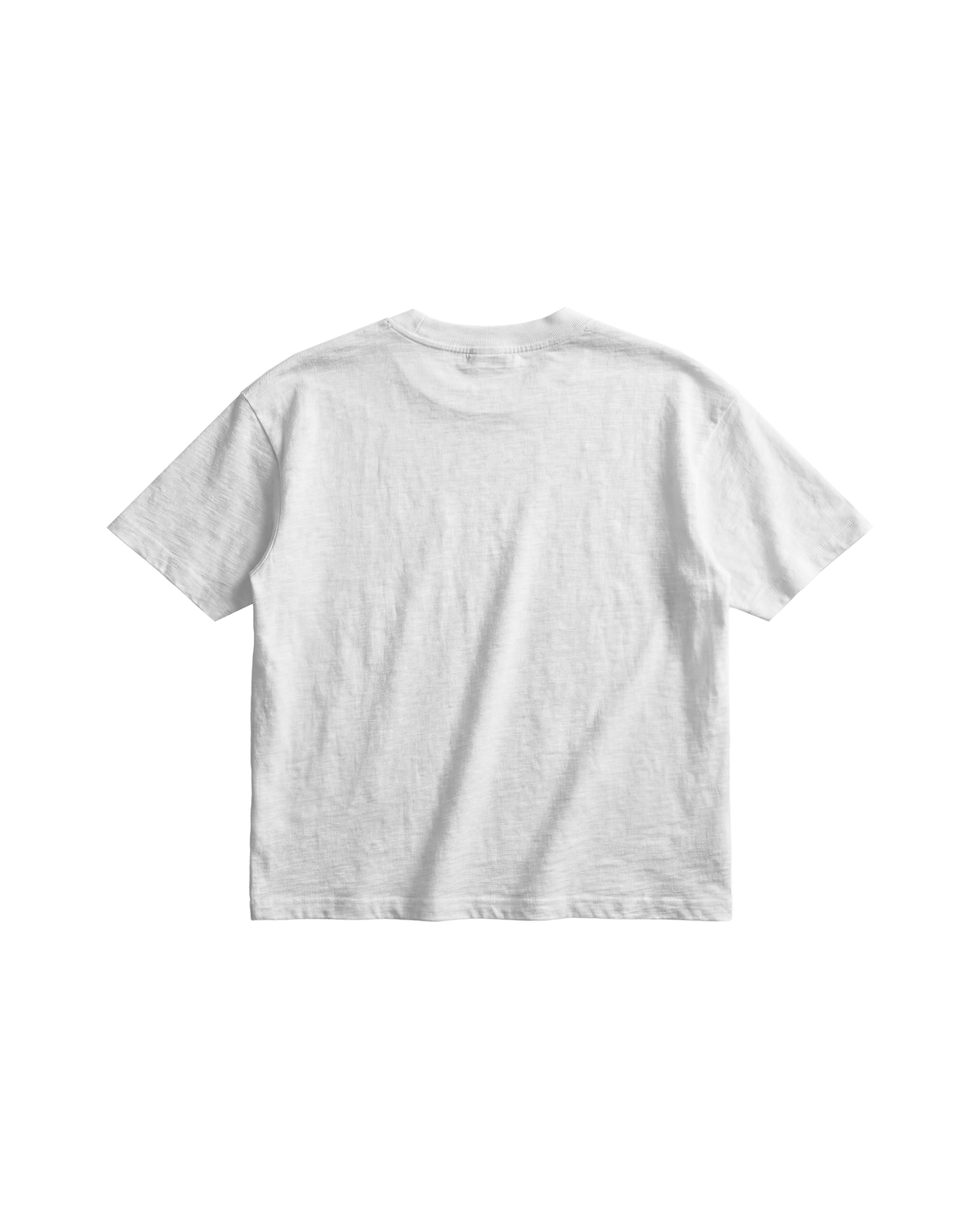 WEB, white light slub t-shirt