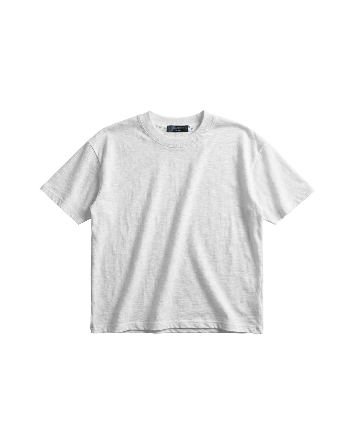 WEB, white light slub t-shirt