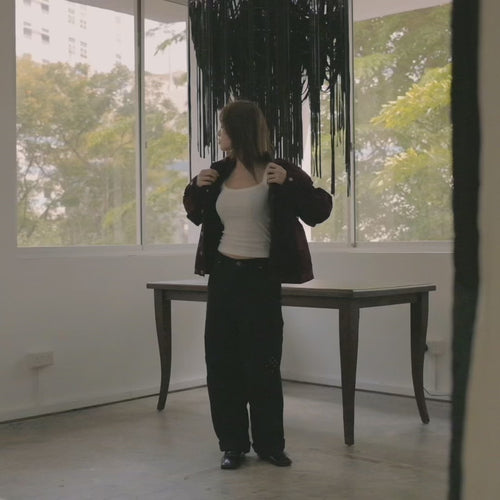 FRANK, type-1 flocked denim jacket, video